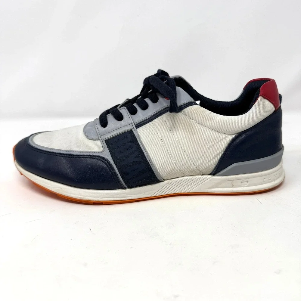 Royal Albartross Strider Lite Mens Spikeless Golf Shoes Sneakers Navy White 9 42